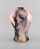 Tidlig 
Rörstrand art 
deco vase i 
glaseret 
keramik. Smuk 
glasur med 
flerfarvet 
marmor effekt. 
...