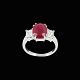 Nine Jewels. 
Ring i 14k 
hvidguld med 
Rubin og 
diamanter Total 
0,97 ct.
Tegnet og 
udført hos ...