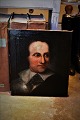 Dekorativt 1800 
tals olie 
portræt maleri 
af adelig 
herre malet på 
lærred.
Maleriet er 
...