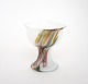 Holmegaard, 
Najade skål, 
Opal hvid med 
farvede 
glasstykker. 
Designer Per 
Lütken. Højde 
12,3 cm. ...