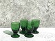 Holmegaard, 
Pepita glas, 
Grønne, 6cm 
høj, 4cm i 
diameter *Pæn 
stand med små 
ujævnheder*