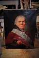 Portræt maleri 
, olie på 
lærred af 
Christian 
Magdalus 
Thestrup Cold 
(1754-1826) 
Politidirektør 
...