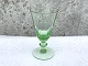 Krystal Glas, 
Kopi af Chr. D. 
VIII, Grønne 
Hvidvin, 12cm 
høj, 6,3cm i 
diameter 
*Perfekt stand*