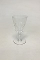Val St. Lambert 
Faraday 
Rødvinsglas. 
Måler 14 cm