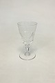 Val St. Lambert 
Faraday 
Hvidvinsglas. 
Måler 13 cm