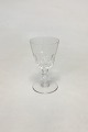 Val St. Lambert 
Faraday 
Portvinsglas. 
Måler 11 cm
