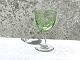 Holmegaard, 
Edith, Hvidvin 
med grøn kumme, 
11cm høj, 6,5cm 
i diameter 
*Perfekt stand*