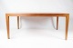 Sofabordet i 
teak fra 
1960'erne, 
designet af 
Severin Hansen 
og produceret 
af Haslev 
Møbelfabrik, 
...