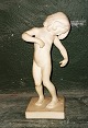 Figur i 
terracotta 
keramik af 
stående pige. 
Venus 
Kalypogos. 
Udført af den 
danske 
billedhugger 
...