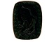 Helge 
Christoffersen 
keramik, 
mørkegrønt 
vægrelief med 
dame.
Måler 32,7 x 
23,8 cm.
Der er ...