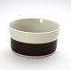 Rørstrand, 
Forma, hvidt 
porcelæn med 
brun kant. 
Designet af 
Olle Alberius. 
Sukkerskål. 
Højde 5 ...