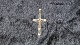 Kors i 14 karat 
Guld
Stemplet CHR 
585
Måler 
41,81*19,74 mm
Tjekket af 
guldsmed og 
varen ...