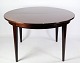 Spisebord i 
palisander 
designet af 
Omann Jun. A/S, 
model nr 55 fra 
omkring år 
1960'erne. 
Mål i ...