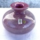 Holmegaard, 
Trold vase, 
Rosa, 15cm 
bred, 10,5cm 
høj, Design 
Sisse Werner 
*Perfekt stand*