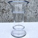 Holmegaard, MB 
vase, Klar 
glas, 17,5cm 
høj, 10,5cm i 
diameter, 
Design Michael 
Bang *Pæn 
stand*
