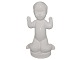 Søholm keramik, 
hvid figur 
"Peter Fro".
Dekorationsnummer 
774.
Højde 15,0 cm.
Perfekt ...