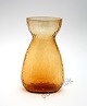Fyens 
Glasværk/Kastrup 
Glasværk, 
"Blomsterløg", 
Hyacinth 
glas/vase i 
gyldenbrun 
presset glas, 
...