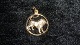 Stjernetegns 
Vedhæpng Løve 
14 karat Guld
Stemplet 585
Måler 15,17 mm 
ca
Varen er 
tjekket af ...