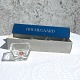 Holmegaard, 3 
stk 
kertelysestager 
i original 
æske, 5cm / 5cm 
*Perfekt stand*