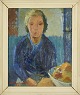 Albert 
Gammelgaard 
(1897-1963)
Oliemaleri, 
Signeret 
Stil, 
Ekspressionisme 
Monteret i ...