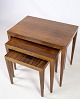 Indskudsborde, 
designet af 
Severin Hansen 
og fremstillet 
af Haslev 
Møbelfabrik i 
omkring ...
