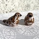 Islandske 
keramik fugle, 
5,5cm høj, 9cm 
bred, Iceland 
S.A, Hand made 
*Perfekt stand*