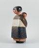 Sjælden Lisa 
Larson figur 
for Gustavsberg 
i glaseret 
keramik. 
Japanerinde med 
barn. ...