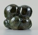 Christina Muff, 
dansk 
samtidskeramiker 
(f. 1971).
Organic shaped 
vessel glazed 
with shiny 
green ...
