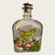 Holmegaard, 
Rose dram 
flaske, 10,5cm 
bred, 17cm høj, 
Design Michael 
Bang *Pæn 
stand*