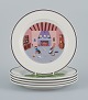 Villeroy & 
Boch, 
Luxemburg, 
design Gérard 
Laplau. 
Et sæt på fem 
”Naif” 
tallerkner i 
porcelæn ...