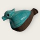 Keramik fugl, 
Turkis glasur, 
14cm bred, 9cm 
høj, måske 
signeret 
Mullerup?
*Perfekt 
stand*