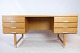 Egetræsskrivebordet, 
model EP-401, 
designet af Kai 
Kristiansen og 
Eigil Pedersen 
i 1960, er et 
...