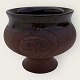 Dybdahl 
keramik, Skål 
med ansigter, 
7,5cm høj, 10cm 
i diameter *Pæn 
stand*