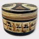 Bornholmsk 
keramik, 
Søholm, 
Lågkrukke, 10cm 
i diameter, 7cm 
høj, Nr. 
3266-2, Design 
Noomi ...