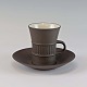 Kaffekop med 
underkop i 
stentøj fra 
stellet 
Flamestone
Design Jens 
Harald ...