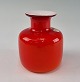 Vase af 
mundblæst rødt 
glas fra serien 
Palet
Design Michael 
Bang
Producent 
Kastrup ...