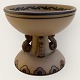 Bornholmsk 
keramik, 
Hjorth, Opsats, 
Nr. 152, 11cm i 
diameter, 9,5cm 
høj *Med lille 
revne i leret*