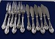 Rokoko sølvtøj 
sølvbestik i 
tretårnet sølv 
og 830S sølv.
Sæt = 6x2 dele 
fiskebestik i 
helsølv ...