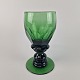 Grønt mundblæst 
grønt glas fra 
serien Orange 
Rhinsk vinglas 
fra 1928
Design Orla 
Juul ...