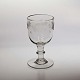 Glas til hedvin 
med motiv af 
blade af hvid 
emaljemaling
Producent 
Conradsminde 
glasværk, ...