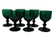 Holmegaard, 
lille 
mørkegrønt 
hvidvinsglas 
fra omkring 
1900 til 1930.
Størrelsen er 
også god ...