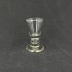 Højde 8,5 cm.
Frimurerglas 
optrådte første 
gang i 
Holmegaards 
katalog i 1853. 
Efter år 1900 
...