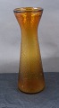 Pæn og velholdt 
stort 
Zwiebelglas, 
løg glas, 
hyacintglas i 
brunt glas med 
netmønster.
H 22cm - ...