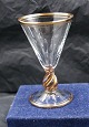 Ida glas med 
guldkant fra 
Holmegård. 
Dessertvinsglas 
eller 
portvinsglas i 
pæn stand.
H 10,5cm ...