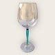 Spiegelau, 
Arabeske,Blå, 
Krystalglas, 
Hvidvin med blå 
og grøn stilk, 
20,5cm høj, 9cm 
i diameter ...