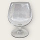 Cognac glas med 
slebet 
ternmønster, 
11cm i 
diameter, 7,5cm 
høj *Perfekt 
stand*