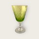 Lyngby glas, 
Eaton med 
slibninger, 
Hvidvin med 
grøn kumme, 
12,5cm høj, 7cm 
i diameter 
*Perfekt ...