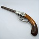 Civil 
kammerladnings 
pistol af 
Nicolai 
Løbnitz, fra 
omkring 1840.
Med 
underliggende 
bøjlelås og ...