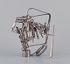 Albert Féraud 
(1921-2008), 
fransk 
kunstner.
Abstrakt 
skulptur i 
metal.
1960.
Dobbeltsigneret 
...