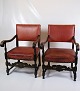 Dette sæt af to 
antikke 
armstole fra 
1930 er en 
vidunderlig 
kombination af 
ægte håndværk 
og ...